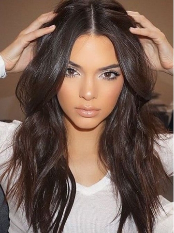 hair brown dark medium extensions indian clip sd005 remy donalovehair