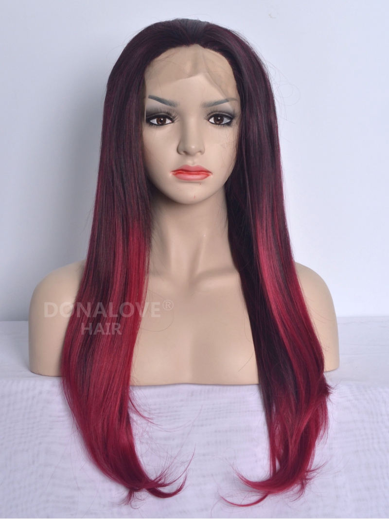 Our ombre wigs are made with ombre color synthetic lace front wigs.ombr...