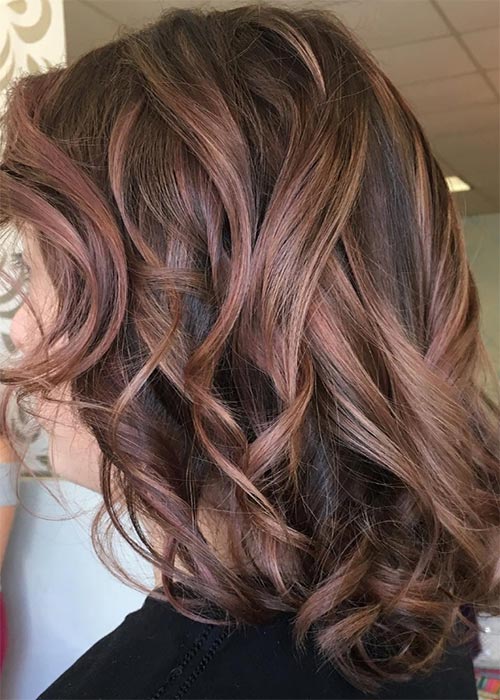 Chocolate and Rose Balayage3