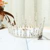 BAROQUE BRIDAL CROWN A005