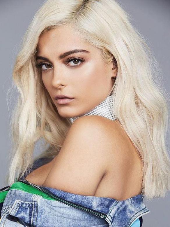 New Arrival Celebrity White Blonde Lace Front Human Hair Wig HH050