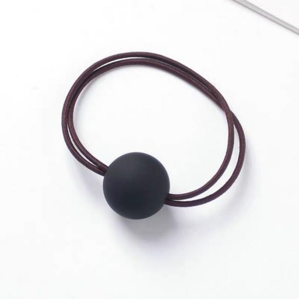 5 PCS BEAD HAIR BANDS HB218