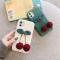 FURRY CHERRY SHOCKPROOF PROTECTIVE DESIGNER IPHONE CASE PC019