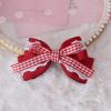 1 PC SWEET STRAWBERRY LACE LOLITA HAIR CLIP LH064