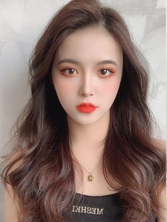 10 pcs Multi-Colors Party Highlights Clip in Synthetic Hair Extensions SCH356