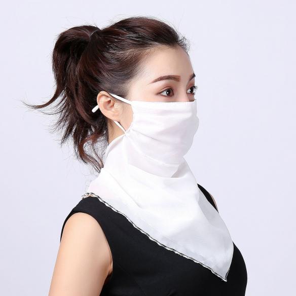 WOMEN'S SUN PROTECTION PASTEL SEAMLESS BANDANAS FOR DUST, OUTDOORS, SPORT DB002