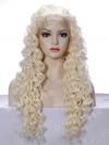#30 ombre #6 below shoulder blade Wavy Synthetic Lace Wig-SNY059