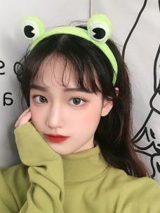 FROG WASH FACE AND MAKEUP CARTOON HEADBAND (2 PCS) HD002