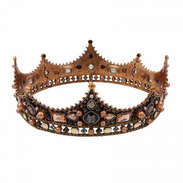 BAROQUE BRIDAL CROWN AC050