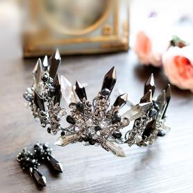 Black Crystal Crown A015
