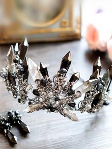 Black Crystal Crown A015