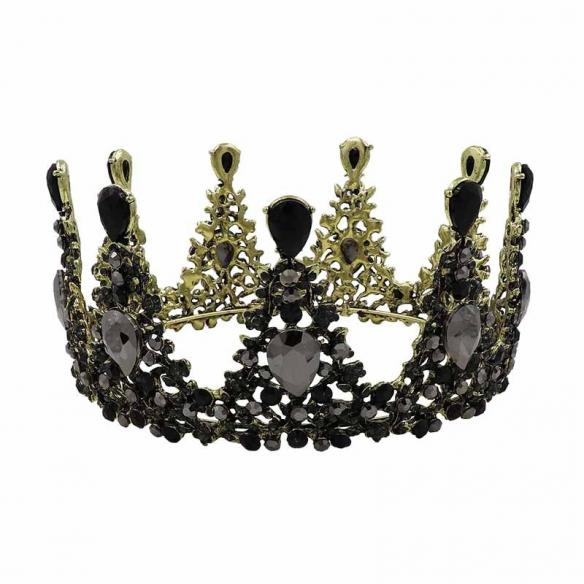 BAROQUE VINTAGE BRIDAL CROWN AC038