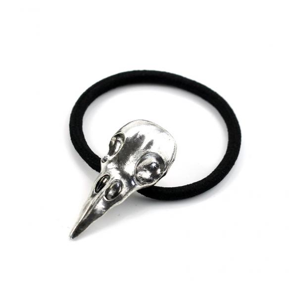 4 PCS PUNK CROW HEAD OR SKULL HAIR BAND HB222