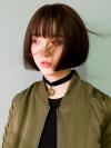 NEW CHIC BLACK BOB SYNTHETIC WEFTED CAP WIG LG080