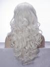 Human Hair Full Lace Wig Curly Ash Brown