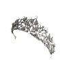 BLACK VINTAGE BRIDAL CROWN AC029
