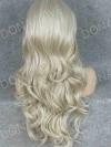 Human Hair Full Lace Wig Curly Ash Brown