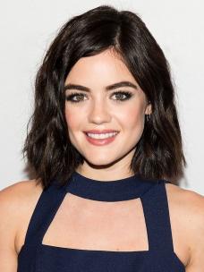 Cute Shoulder Length Wavy Bob Lace Front Human Hair Wig HH014