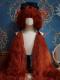 47INCH SUPER LONG ORANGE RED RIPPLE CORN CURLS LOLITA WIG LG940