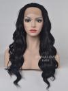 Human Hair Full Lace Wig Curly Ash Brown
