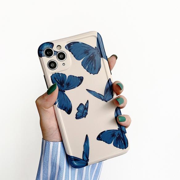 RETRO BUTTERFLY SHOCKPROOF PROTECTIVE DESIGNER IPHONE CASE PC104
