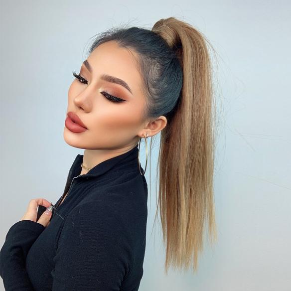 Ponytails Extensions Gold PE001