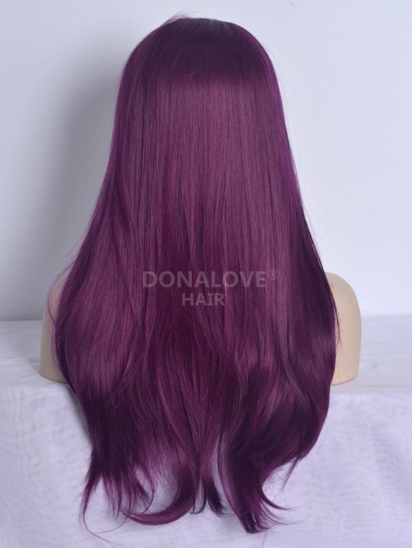 Human Hair Full Lace Wig Curly Ash Brown