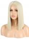 WHITE BLONDE BOB SYNTHETIC LACE FRONT WIG SNY166