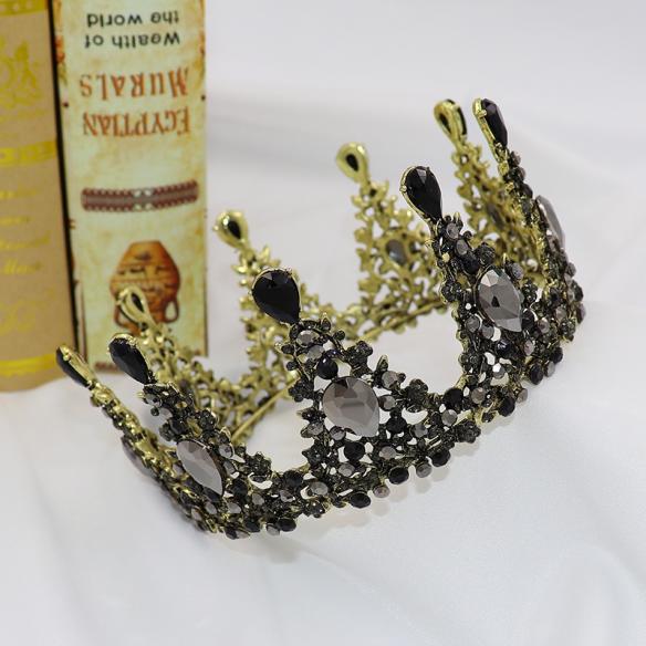 BAROQUE VINTAGE BRIDAL CROWN AC038