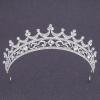 Silver Bridal Crown AC106
