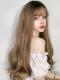 LINEN LONG WAVY SYNTHETIC WEFTED CAP WIG LG444
