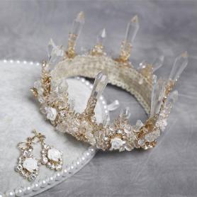 Quartz Crystal Crown A016