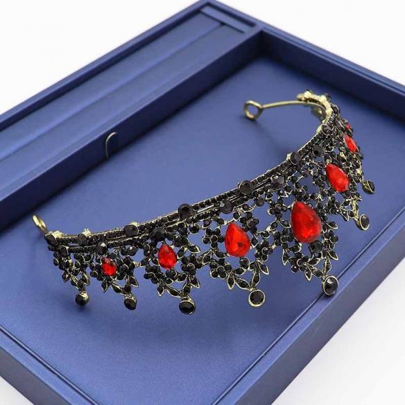 BAROQUE BRIDAL CROWN AC051