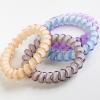 Candy Color Hair Ties-No Crease-Coil Hair Ties - (6 PCS, SMALL) H002