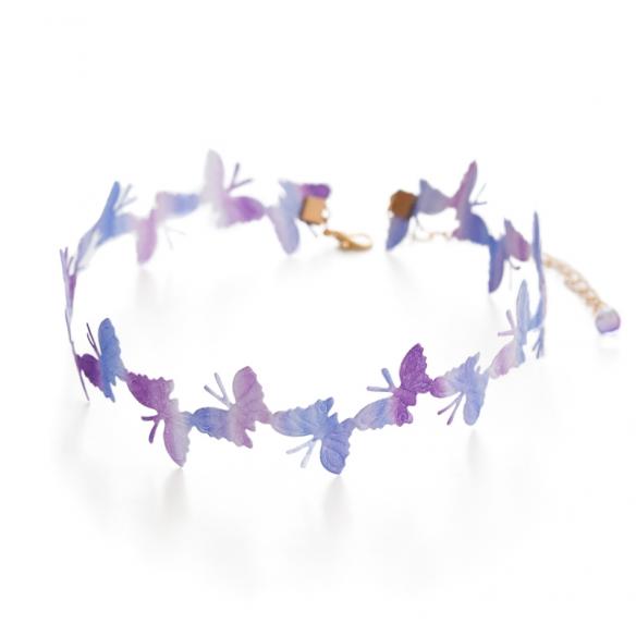 1 PC DREAMY BUTTERFLY LACE LOLITA NECKLACE LA037