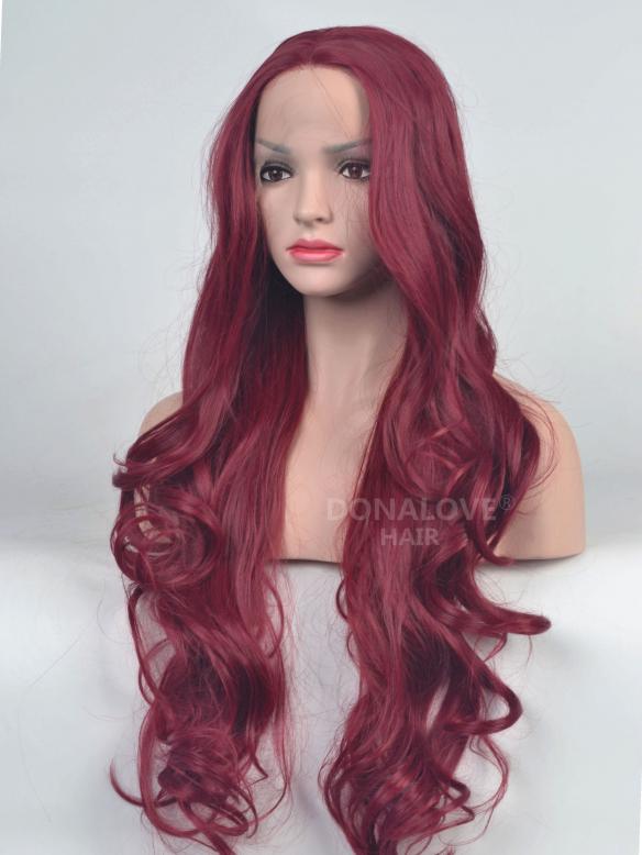 Human Hair Full Lace Wig Curly Ash Brown