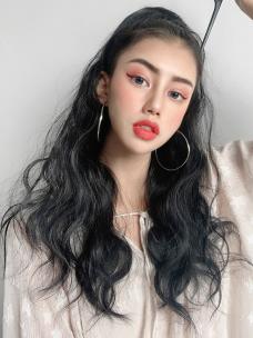 easy style wavy synthetic PONYTAIL P002