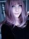 2019 New Dreamy Lilac Synthetic Wefted Cap Wig LG008