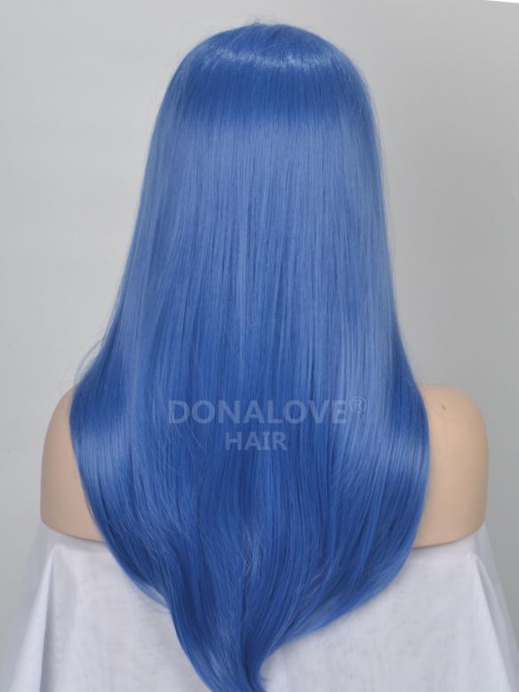 Human Hair Full Lace Wig Curly Ash Brown