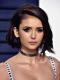 Nina-Inspired Sexy Bob Hair Cut Full Lace Human Hair Wig FLW010