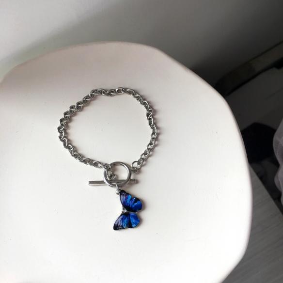 ONE PIECE OF BLUE BUTTERFLY BRACELET A063