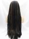 Black  Twist Braided lace front synthetic Wig SNY376