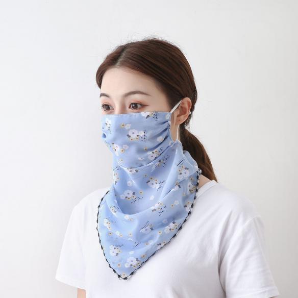 WOMEN'S SUN PROTECTION PASTEL SEAMLESS BANDANAS FOR DUST, OUTDOORS, SPORT DB003