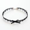 1 PC VINTAGE BOW LACE LOLITA NECKLACE LA029