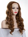 Human Hair Full Lace Wig Curly Ash Brown