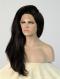 Off Black Straight Waist-length Lace Front Synthetic Wig-DQ006