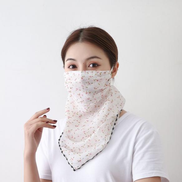 WOMEN'S SUN PROTECTION PASTEL SEAMLESS BANDANAS FOR DUST, OUTDOORS, SPORT DB003