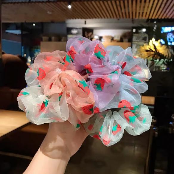 5 PCS STRAWBERRIES HAIR BAND HB018