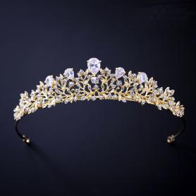 Gold Bridal Crown AC097