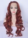 Human Hair Full Lace Wig Curly Ash Brown